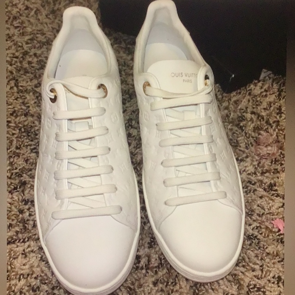 Louis Vuitton Frontrow Monogrammed Sneakers size 37.5…